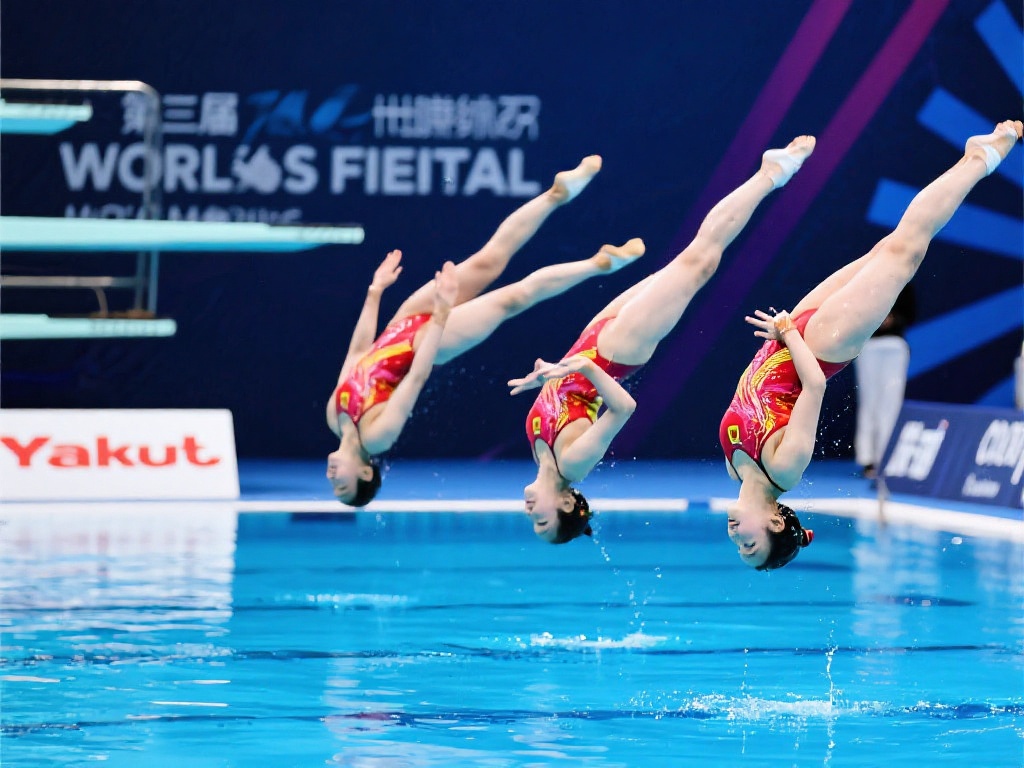 在最近的跳水世界杯总决赛中，几位选手的表